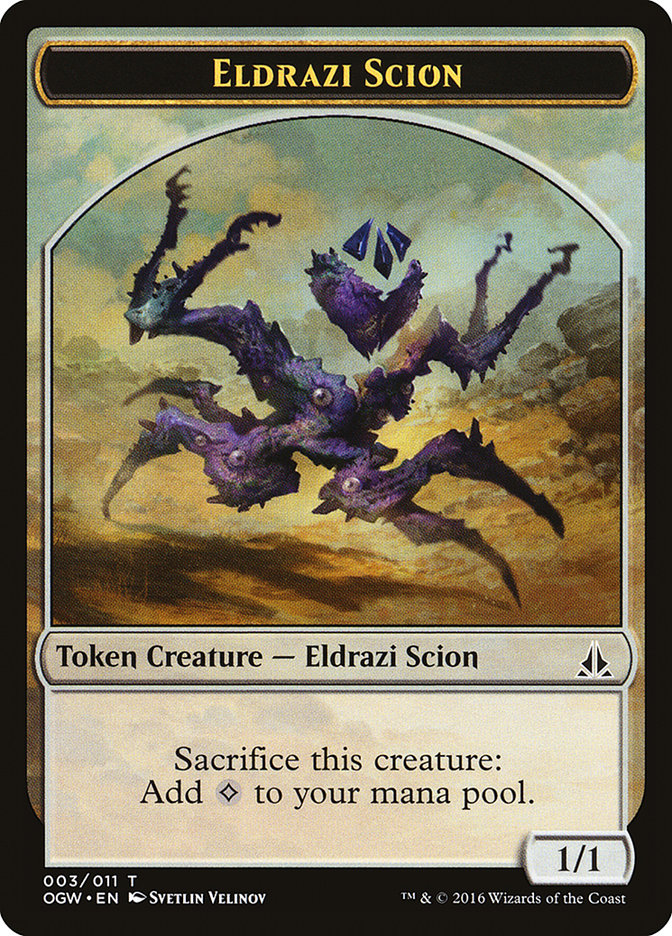 Eldrazi Scion Token (003/011) [Oath of the Gatewatch Tokens] | Good Games Modbury