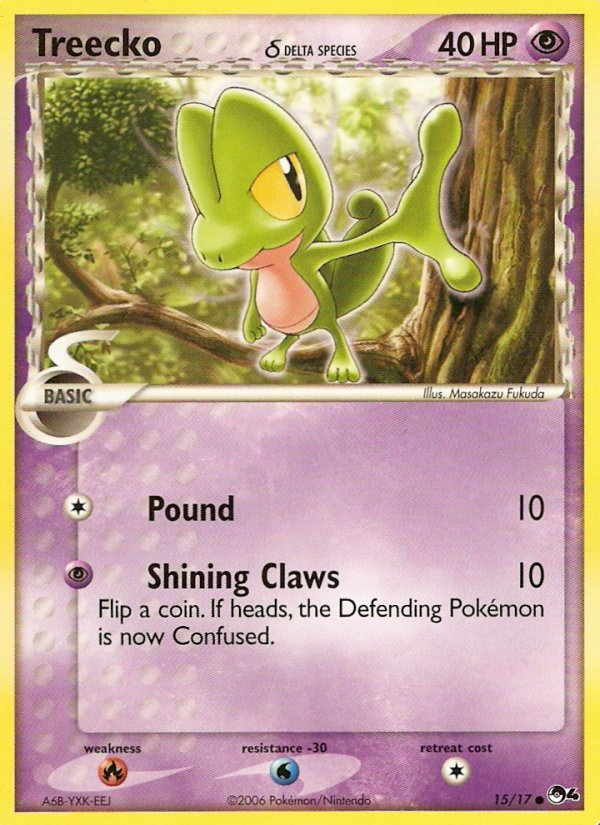 Treecko (15/17) (Delta Species) [POP Series 4] | Good Games Modbury
