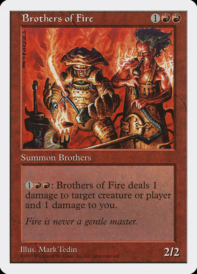 Brothers of Fire [Fifth Edition] | Good Games Modbury