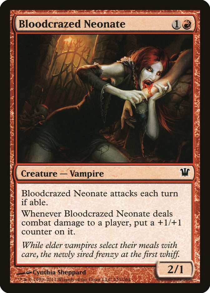 Bloodcrazed Neonate [Innistrad] | Good Games Modbury