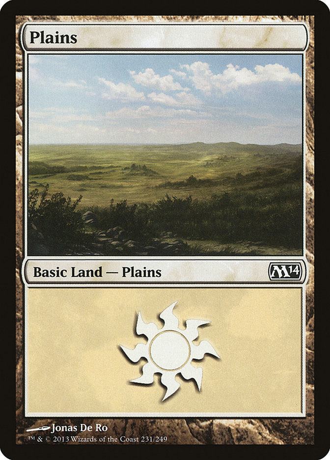 Plains (231) [Magic 2014] | Good Games Modbury