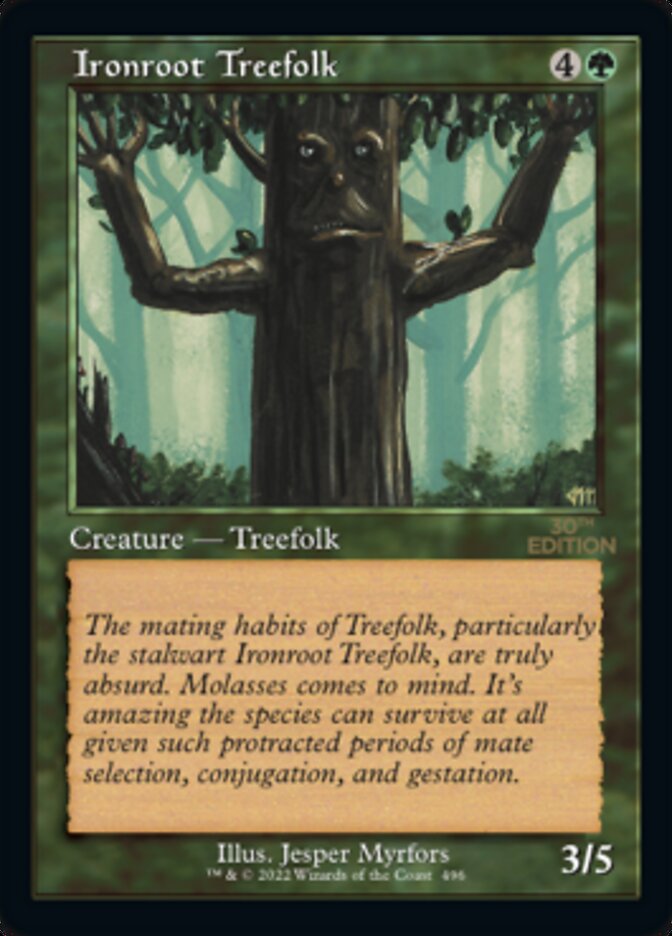 Ironroot Treefolk (Retro) [30th Anniversary Edition] | Good Games Modbury