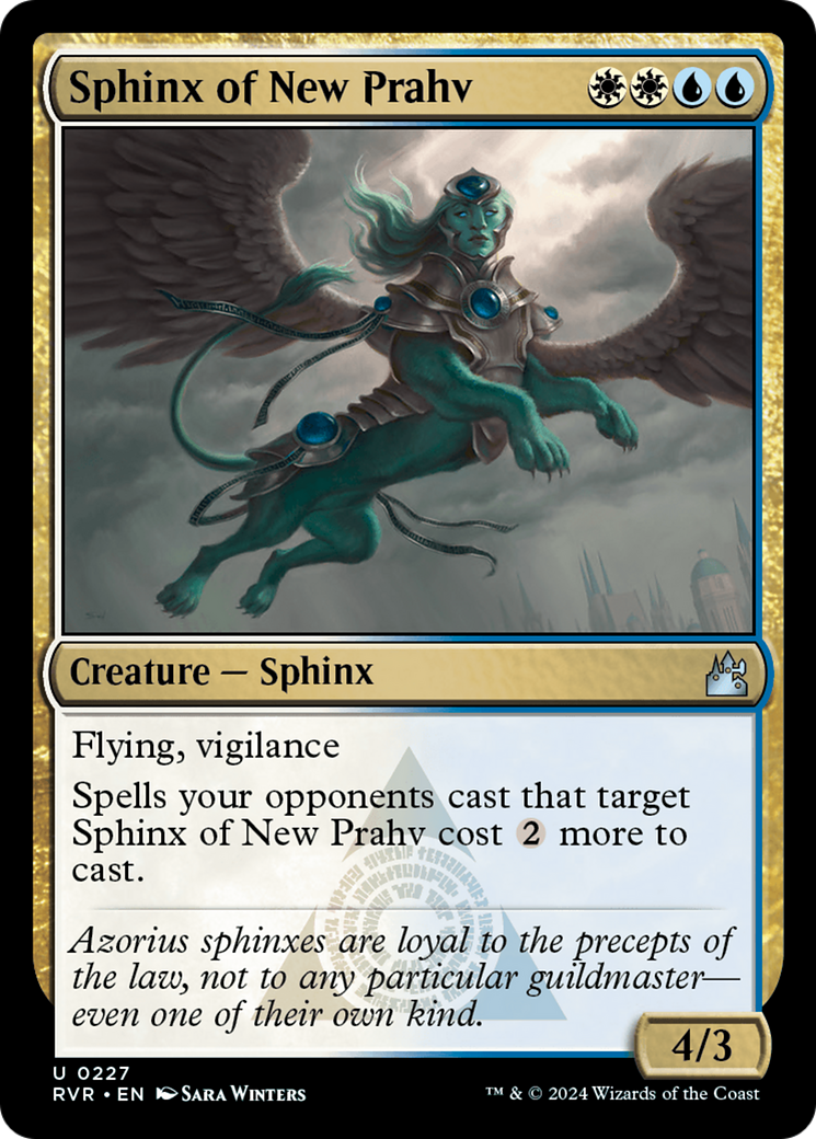 Sphinx of New Prahv [Ravnica Remastered] | Good Games Modbury