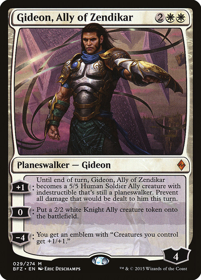 Gideon, Ally of Zendikar [Battle for Zendikar] | Good Games Modbury