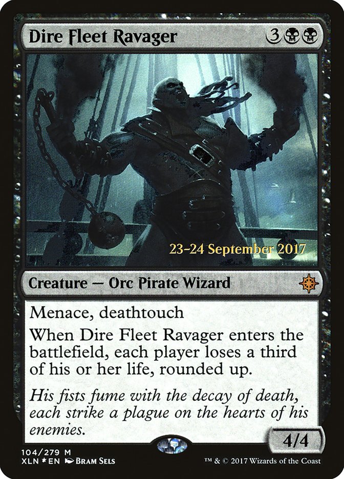 Dire Fleet Ravager [Ixalan Prerelease Promos] | Good Games Modbury