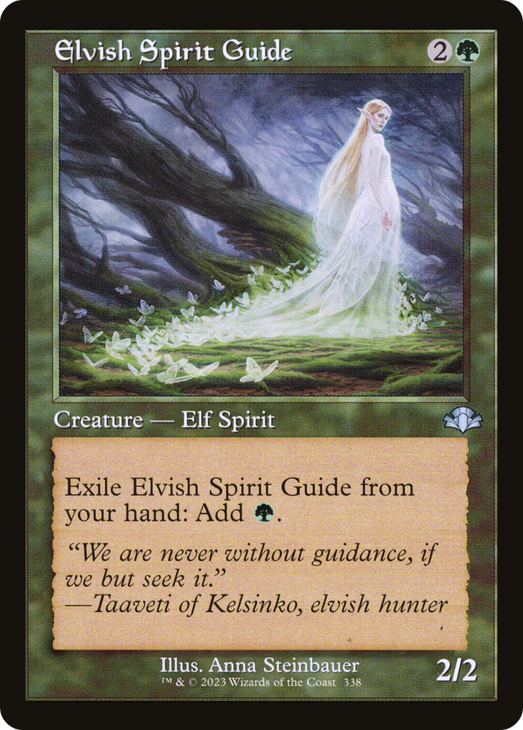 Elvish Spirit Guide (Retro) [Dominaria Remastered] | Good Games Modbury