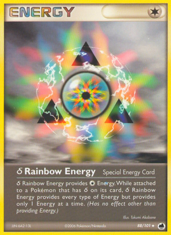 Rainbow Energy (88/101) (Delta Species) [EX: Dragon Frontiers] | Good Games Modbury