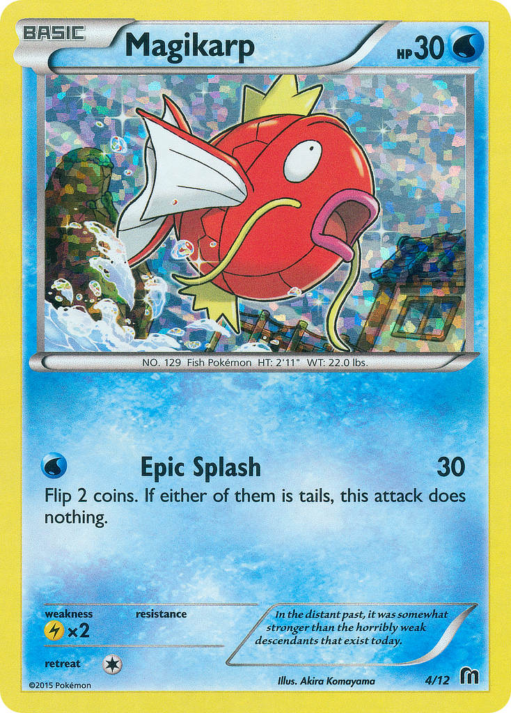 Magikarp (4/12) [McDonald's Promos: 2016 Collection] | Good Games Modbury