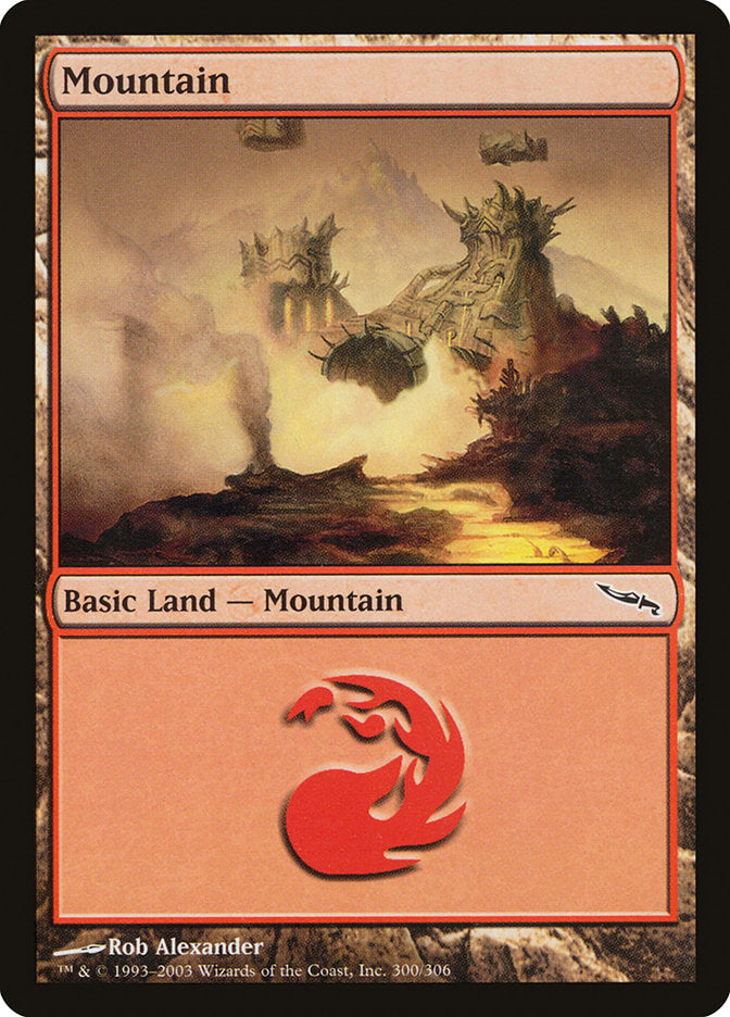 Mountain (300) [Mirrodin] | Good Games Modbury