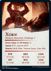 Xorn Art Card [Dungeons & Dragons: Adventures in the Forgotten Realms Art Series] | Good Games Modbury