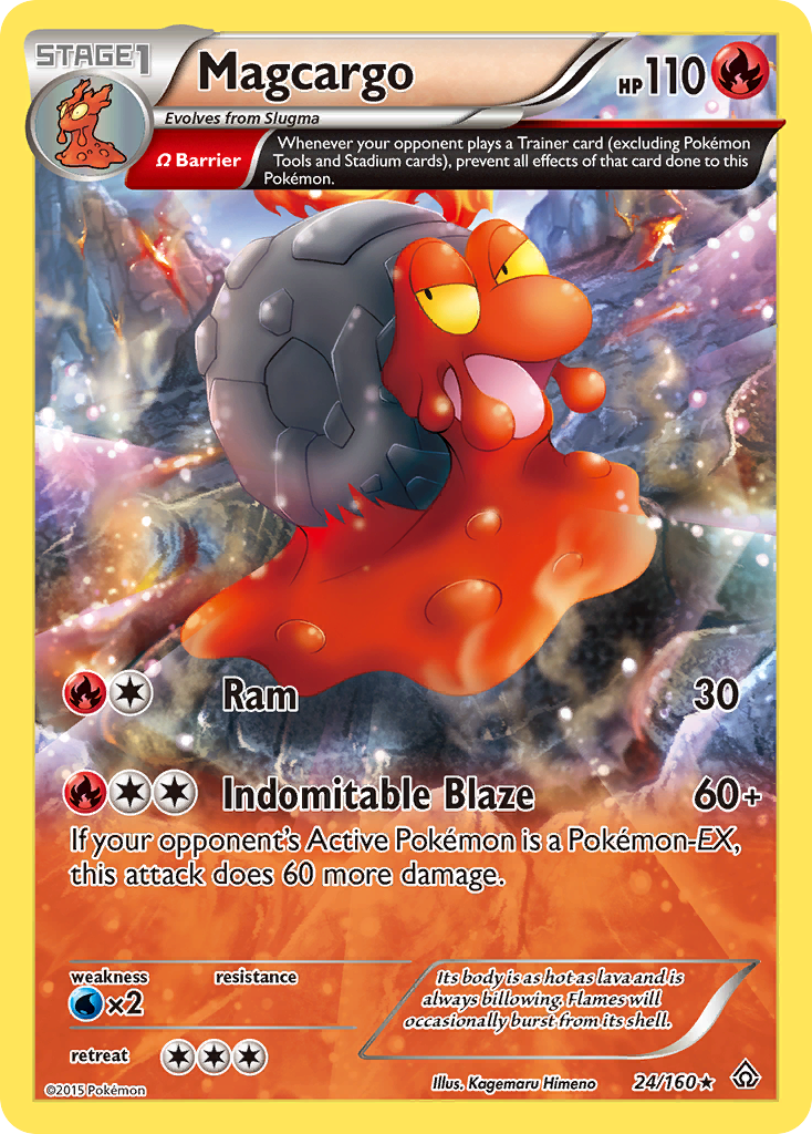 Magcargo (24/160) [XY: Primal Clash] | Good Games Modbury