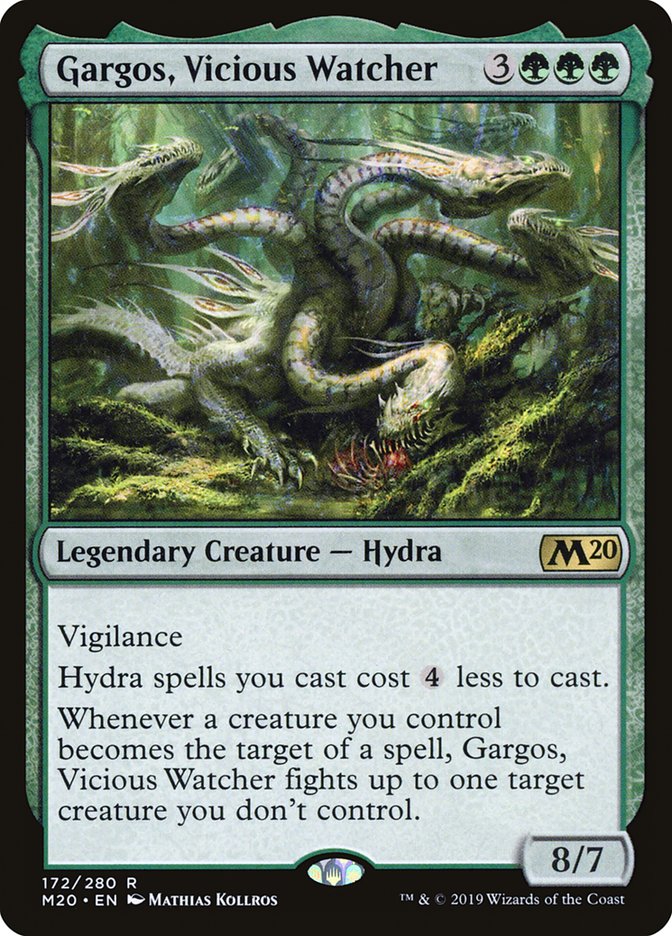 Gargos, Vicious Watcher [Core Set 2020] | Good Games Modbury