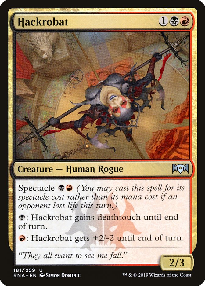 Hackrobat [Ravnica Allegiance] | Good Games Modbury