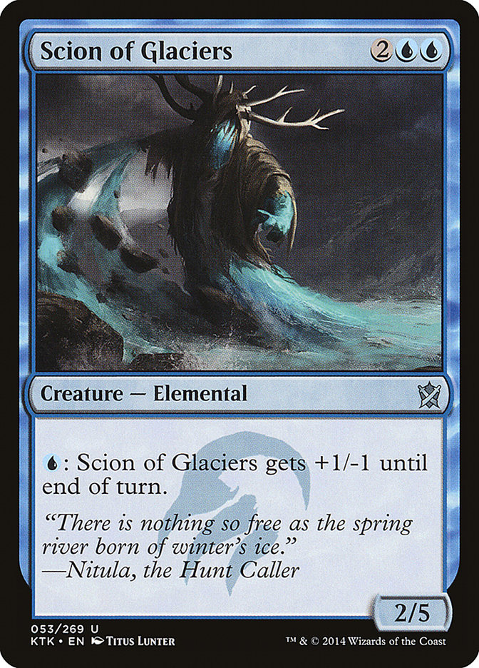 Scion of Glaciers [Khans of Tarkir] | Good Games Modbury