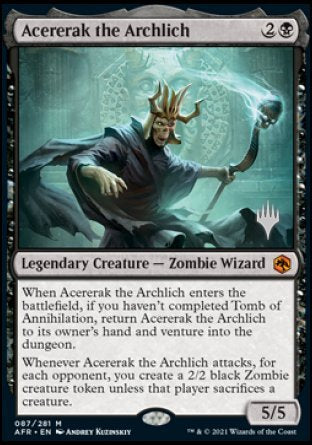 Acererak the Archlich (Promo Pack) [Dungeons & Dragons: Adventures in the Forgotten Realms Promos] | Good Games Modbury
