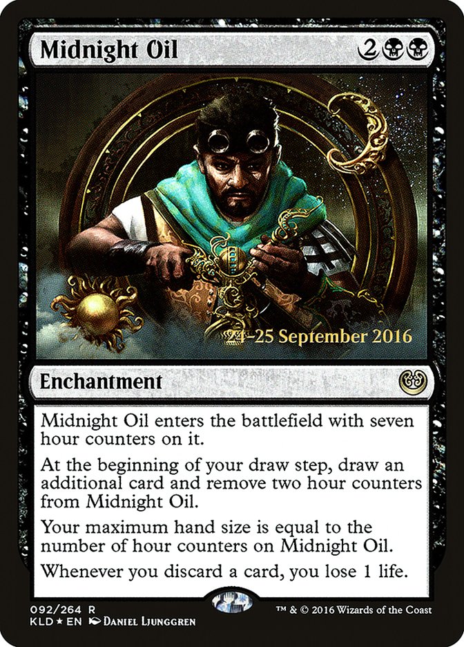 Midnight Oil [Kaladesh Prerelease Promos] | Good Games Modbury