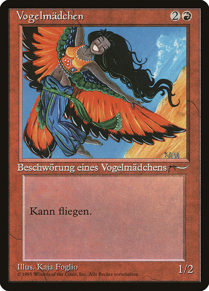 Bird Maiden (German) - "Vogelmadchen" [Renaissance] | Good Games Modbury