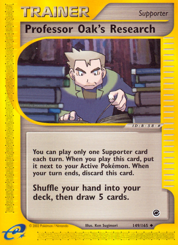 Professor Oak's Research (149/165) [Expedition: Base Set] | Good Games Modbury