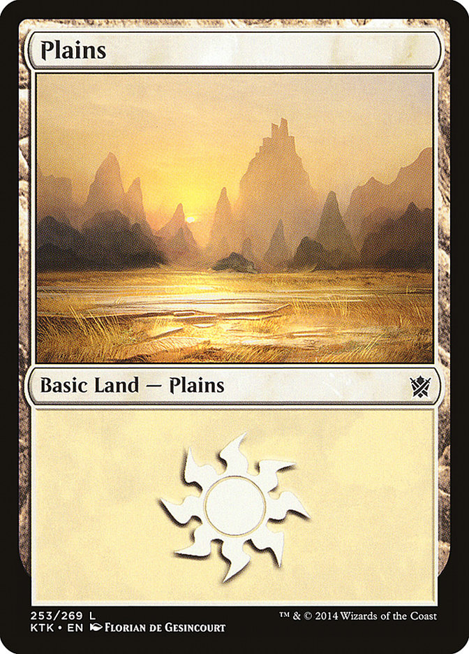 Plains (253) [Khans of Tarkir] | Good Games Modbury