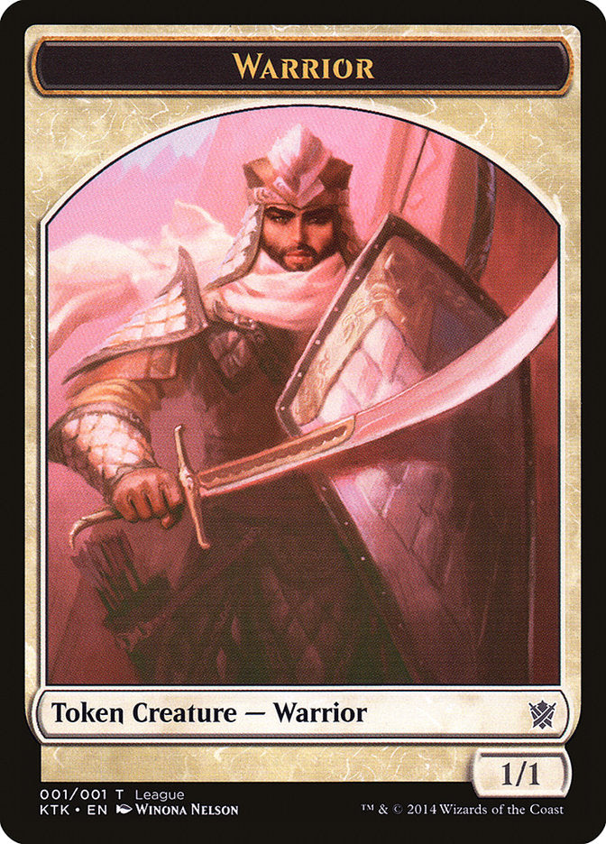 Warrior Token [League Tokens 2014] | Good Games Modbury