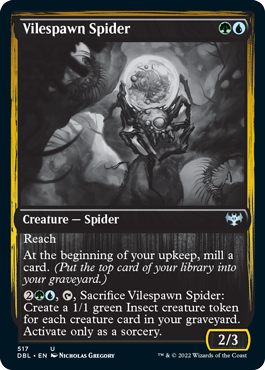 Vilespawn Spider [Innistrad: Double Feature] | Good Games Modbury