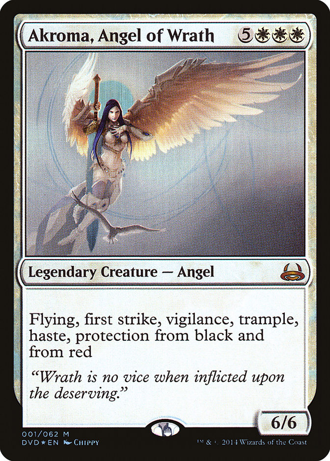 Akroma, Angel of Wrath (Divine vs. Demonic) [Duel Decks Anthology] | Good Games Modbury