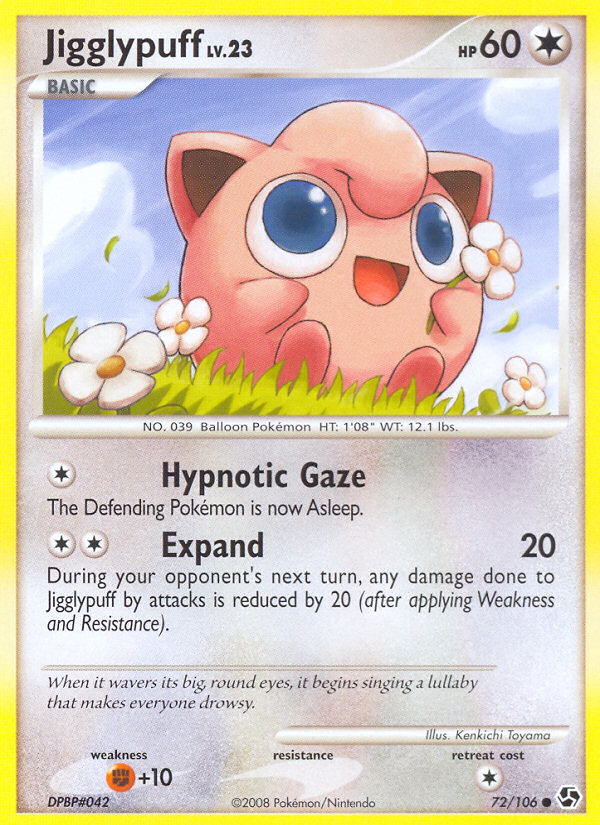 Jigglypuff (72/106) [Diamond & Pearl: Great Encounters] | Good Games Modbury