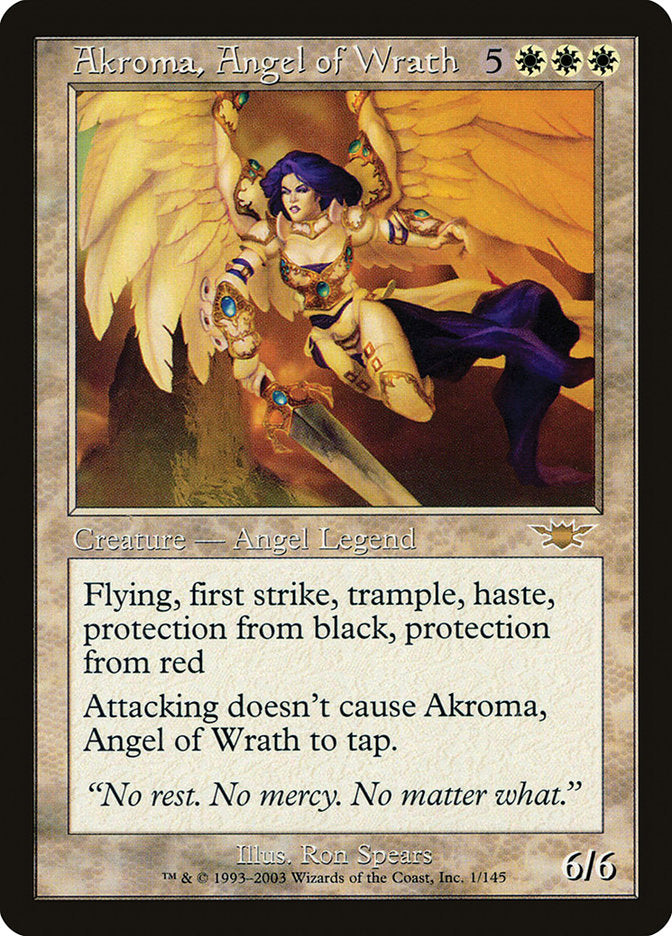 Akroma, Angel of Wrath [Legions] | Good Games Modbury