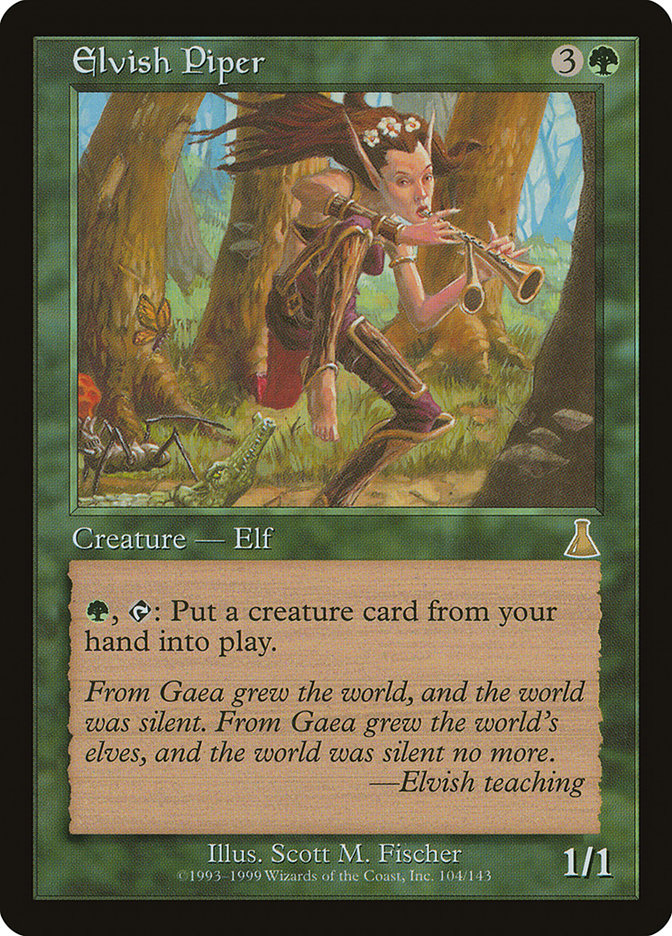 Elvish Piper [Urza's Destiny] | Good Games Modbury