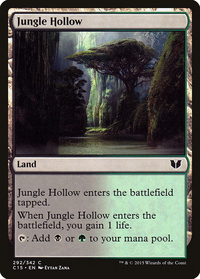 Jungle Hollow [Commander 2015] | Good Games Modbury