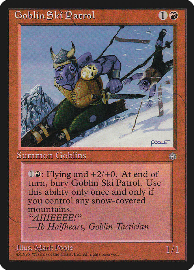 Goblin Ski Patrol [Ice Age] | Good Games Modbury