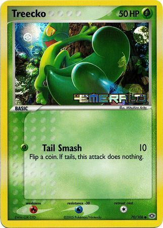 Treecko (70/106) (Stamped) [EX: Emerald] | Good Games Modbury