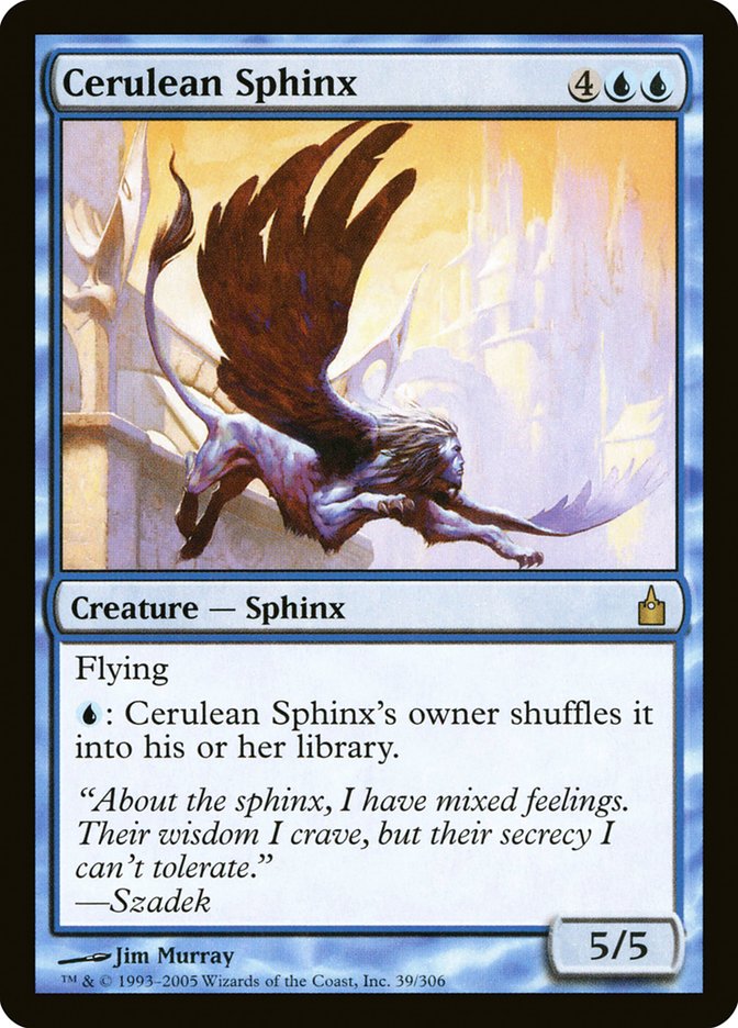 Cerulean Sphinx [Ravnica: City of Guilds] | Good Games Modbury