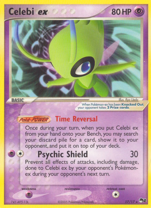 Celebi ex (17/17) [POP Series 2] | Good Games Modbury