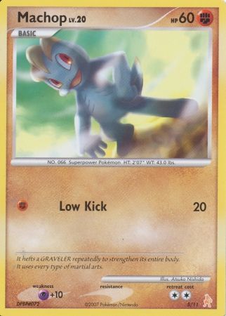 Machop (5/11) [Diamond & Pearl: Trainer Kit - Lucario] | Good Games Modbury