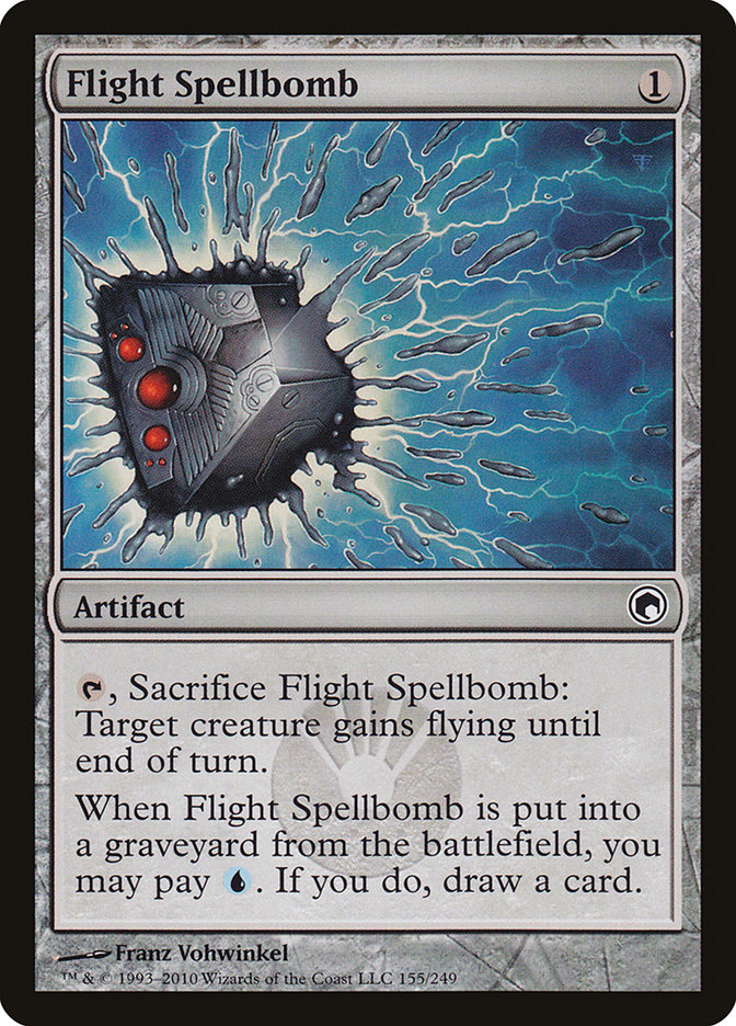 Flight Spellbomb [Scars of Mirrodin] | Good Games Modbury