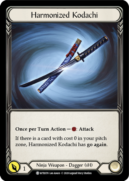 Harmonized Kodachi // Romping Club [U-WTR078 // U-WTR003] (Welcome to Rathe Unlimited)  Unlimited Normal | Good Games Modbury