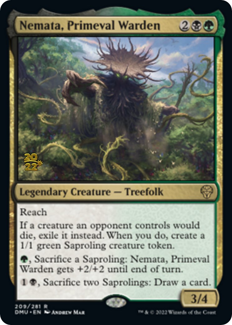 Nemata, Primeval Warden [Dominaria United Prerelease Promos] | Good Games Modbury