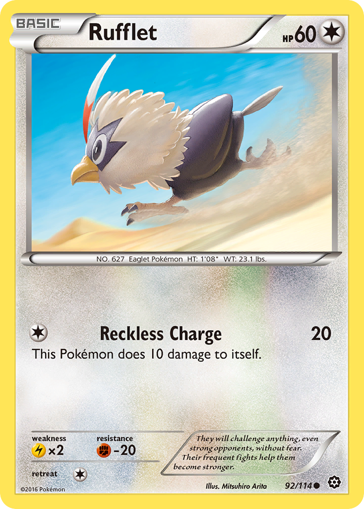 Rufflet (92/114) [XY: Steam Siege] | Good Games Modbury