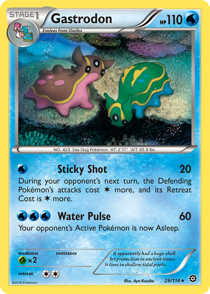 Gastrodon (29/114) [XY: Steam Siege] | Good Games Modbury