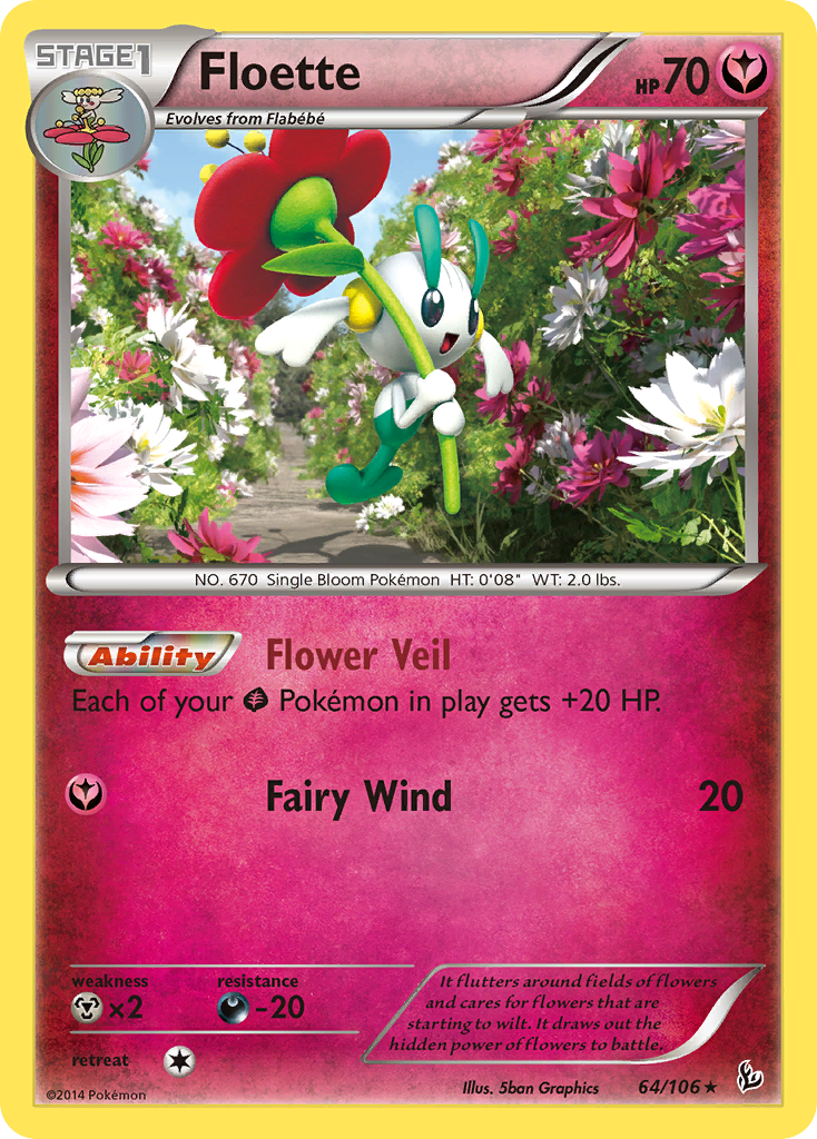 Floette (64/106) [XY: Flashfire] | Good Games Modbury