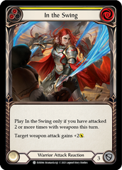 In the Swing (Yellow) [EVR064] (Everfest)  1st Edition Rainbow Foil | Good Games Modbury