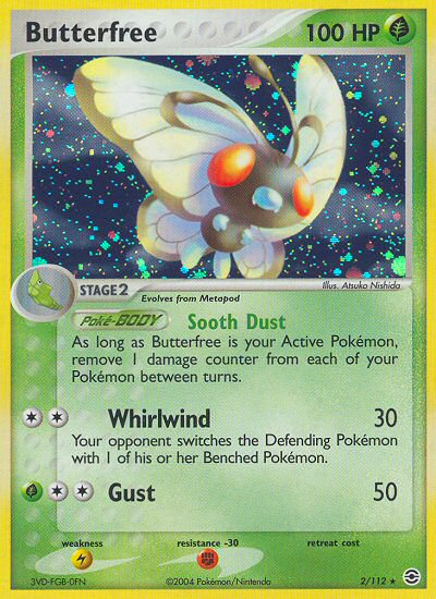 Butterfree (2/112) [EX: FireRed & LeafGreen] | Good Games Modbury