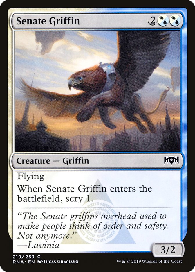 Senate Griffin [Ravnica Allegiance] | Good Games Modbury