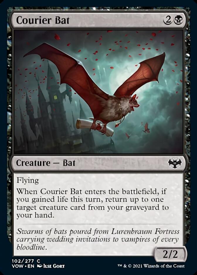 Courier Bat [Innistrad: Crimson Vow] | Good Games Modbury