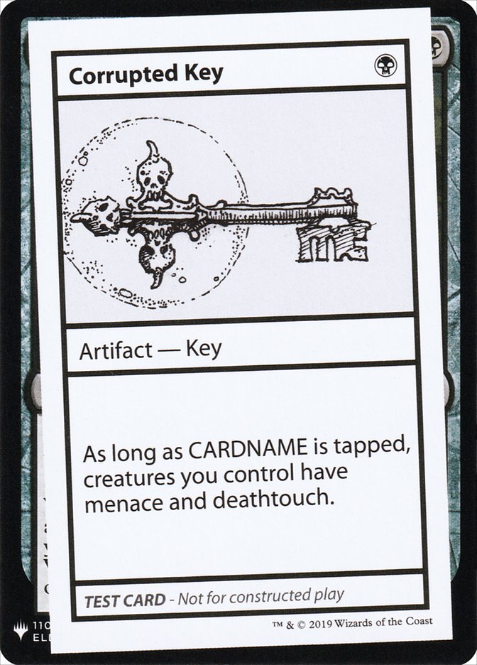 Corrupted Key [Mystery Booster Playtest Cards] | Good Games Modbury