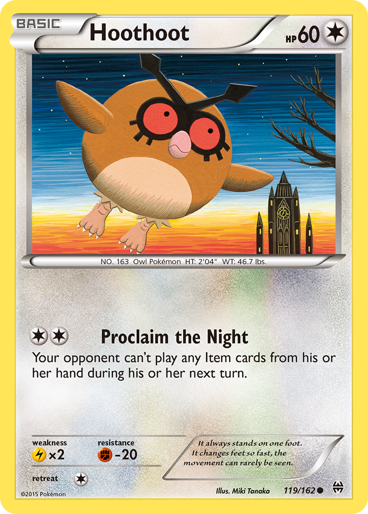 Hoothoot (119/162) [XY: BREAKthrough] | Good Games Modbury