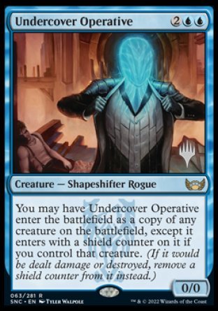 Undercover Operative (Promo Pack) [Streets of New Capenna Promos] | Good Games Modbury