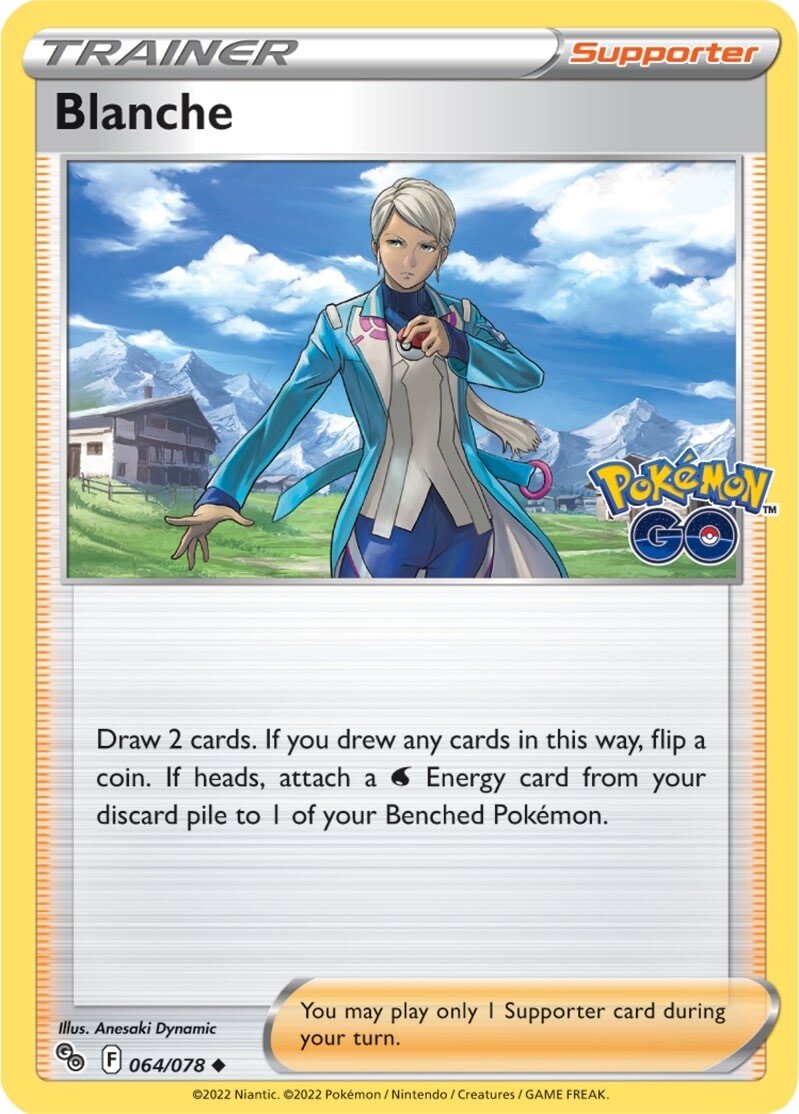 Blanche (064/078) [Pokémon GO] | Good Games Modbury