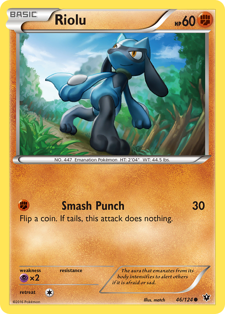 Riolu (46/124) [XY: Fates Collide] | Good Games Modbury